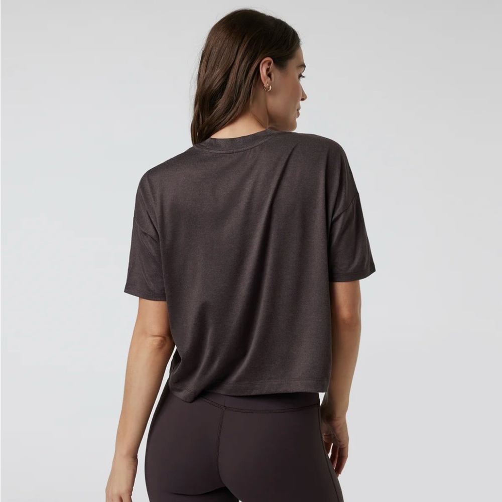Vuori energy tee sangria Heather S